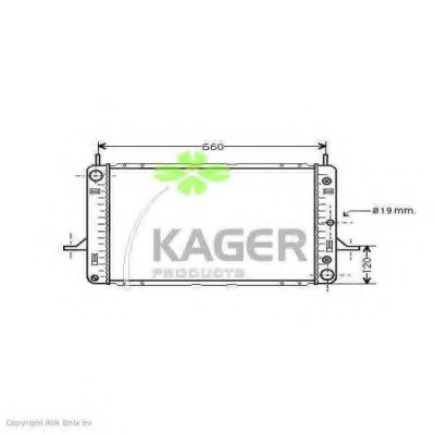 Radiator racire motor