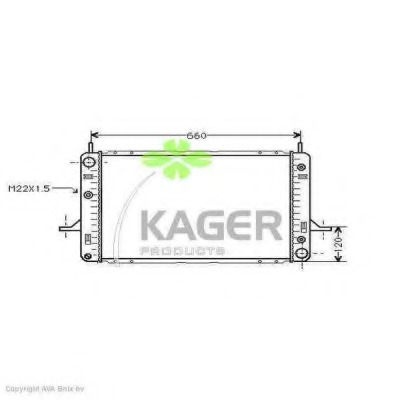 Radiator racire motor