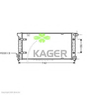 Radiator racire motor