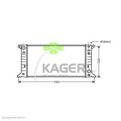 Radiator racire motor