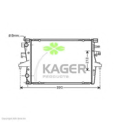 Radiator racire motor