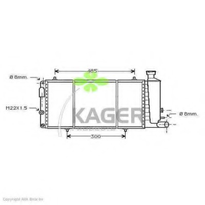 Radiator racire motor