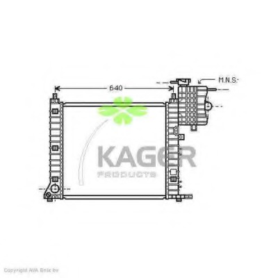 Radiator racire motor