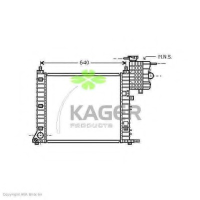 Radiator racire motor