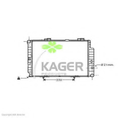 Radiator racire motor