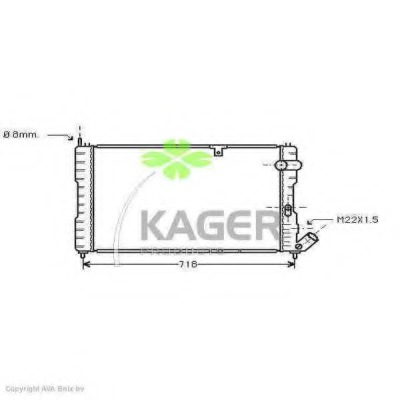 Radiator racire motor