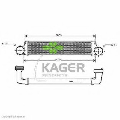 Intercooler compresor