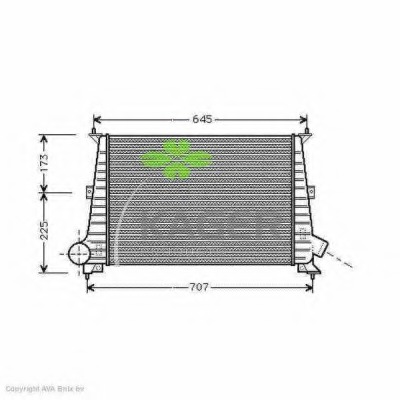 Intercooler compresor