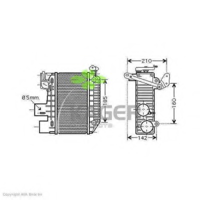 Intercooler compresor