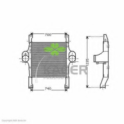 Intercooler compresor