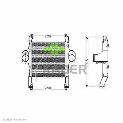 Intercooler compresor