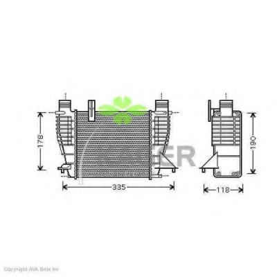 Intercooler compresor