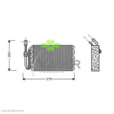 Evaporator aer conditionat