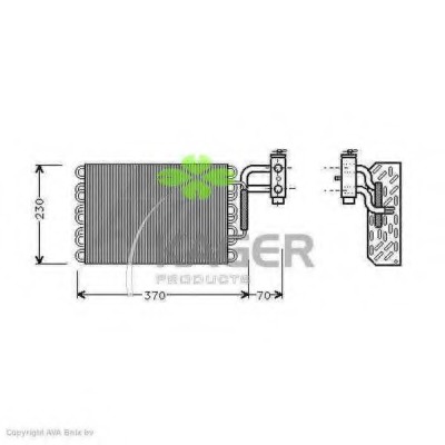 Evaporator aer conditionat