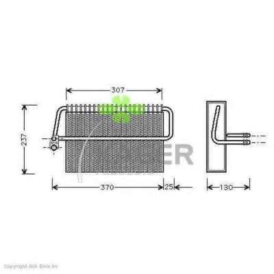 Evaporator aer conditionat