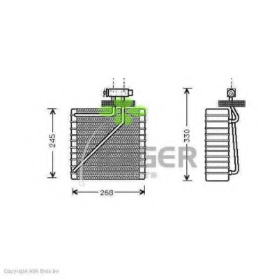 Evaporator aer conditionat