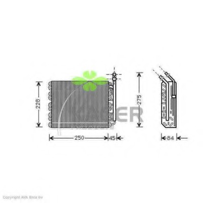 Evaporator aer conditionat