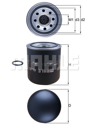 Element filtrant uscator aer compresor