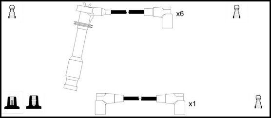 Set cablaj aprindere