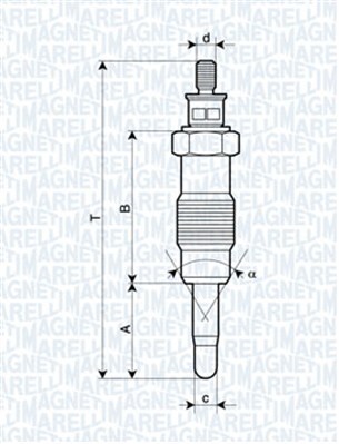 Bujie incandescenta