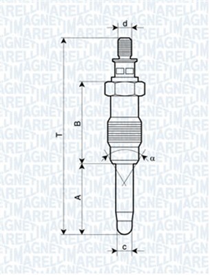 Bujie incandescenta