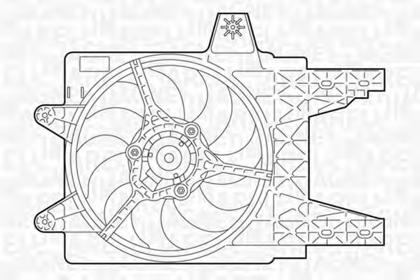 Ventilator radiator