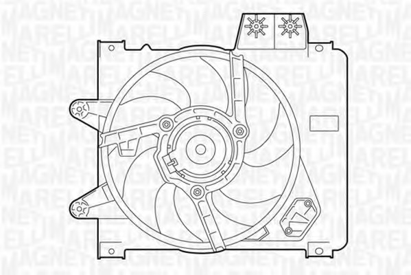 Ventilator radiator