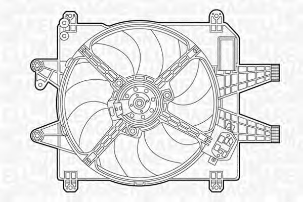 Ventilator radiator