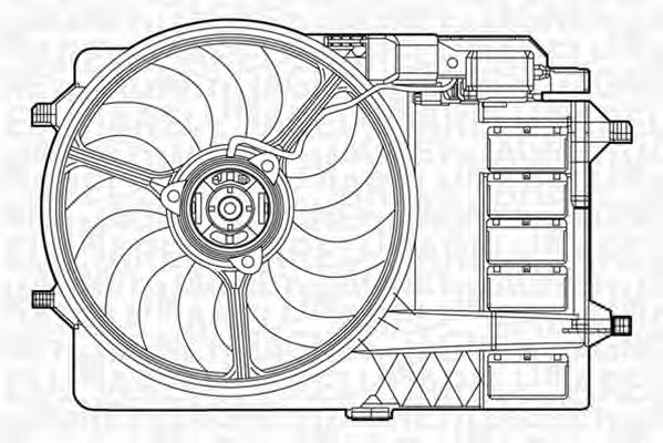 Ventilator radiator