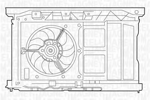 Ventilator radiator