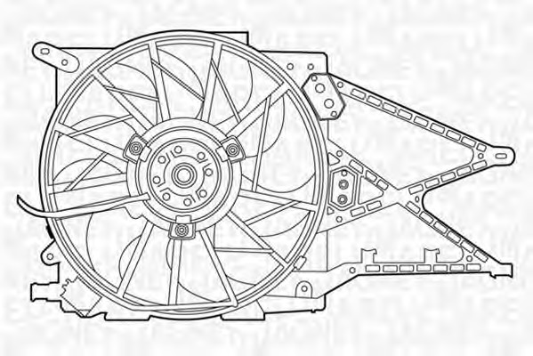 Ventilator radiator