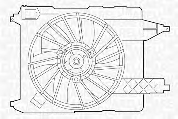 Ventilator radiator