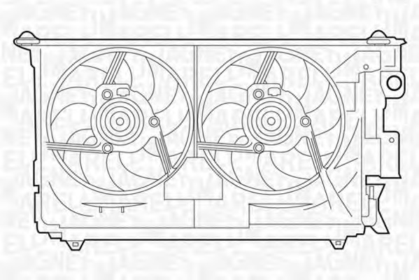 Ventilator radiator