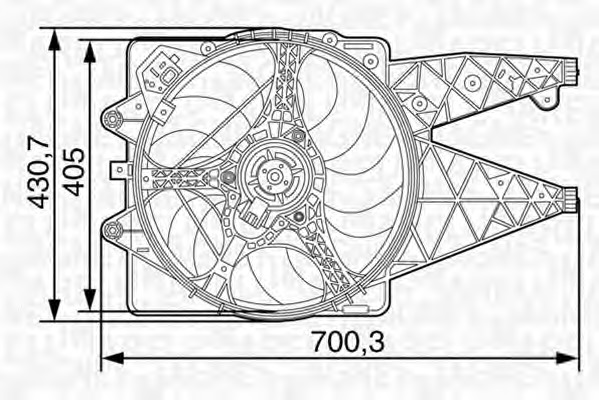 Ventilator radiator