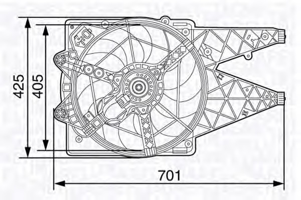 Ventilator radiator