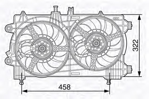 Ventilator radiator