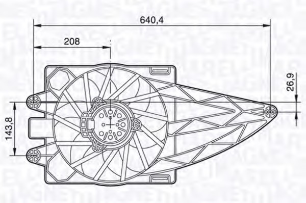 Ventilator radiator