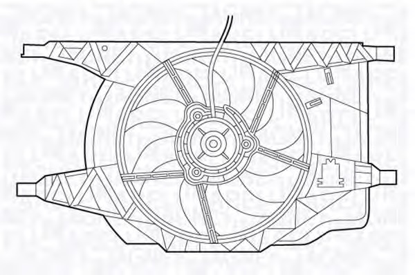 Ventilator radiator