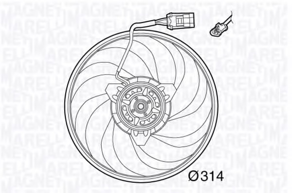 Ventilator radiator