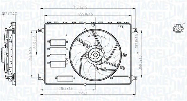 Ventilator radiator