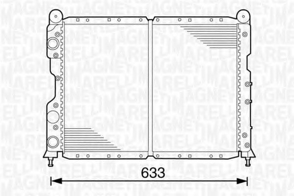 Radiator racire motor