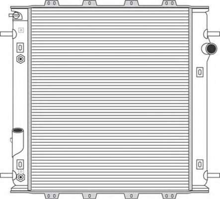 Radiator racire motor