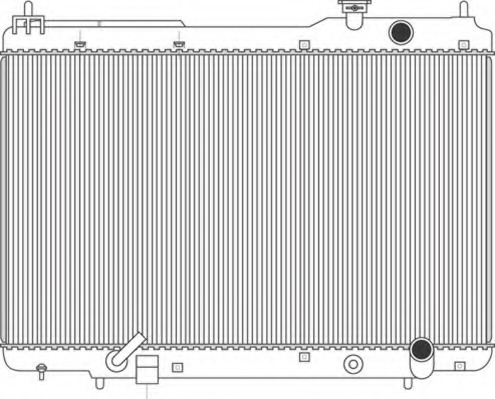 Radiator racire motor