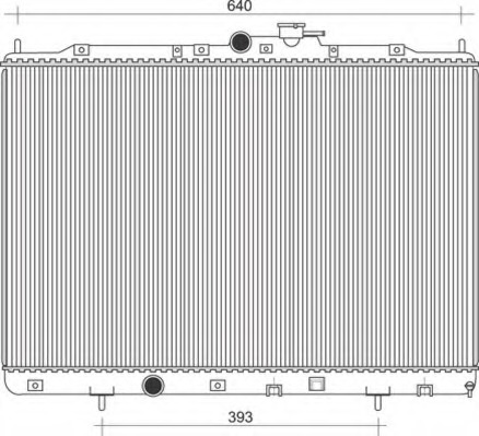 Radiator racire motor