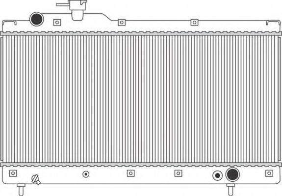 Radiator racire motor