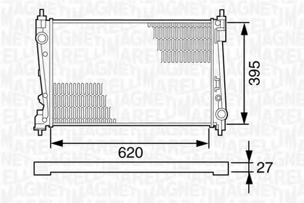 Radiator racire motor