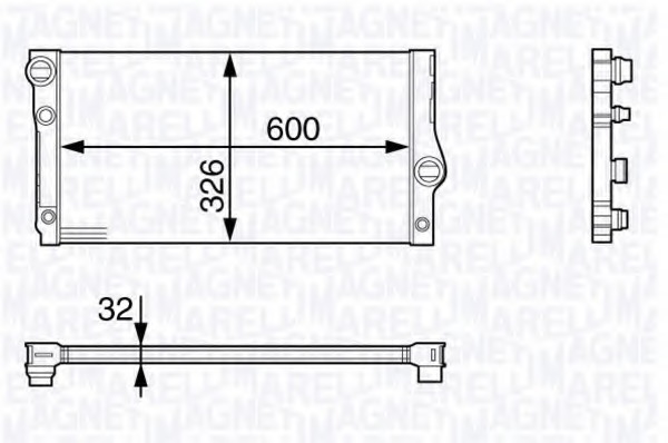 Radiator racire motor