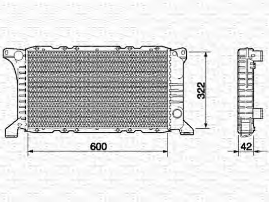 Radiator racire motor