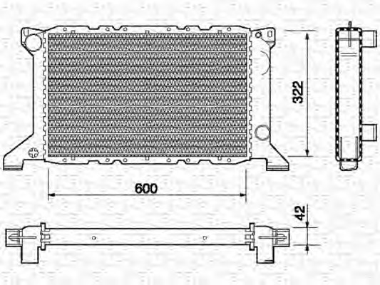 Radiator racire motor