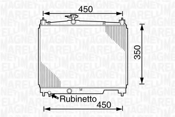 Radiator racire motor